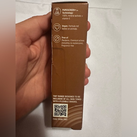 Neutrogena Purescreen+ Tinted Mineral Face Sunscreen, 1.1 fl oz New In Box - Picture 8 of 10
